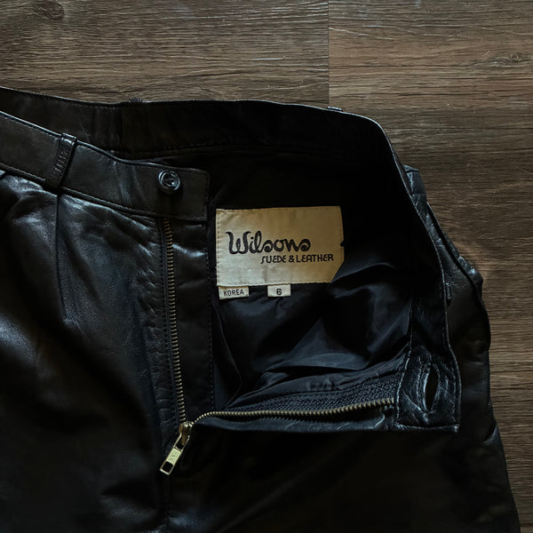 90s Leather Pants