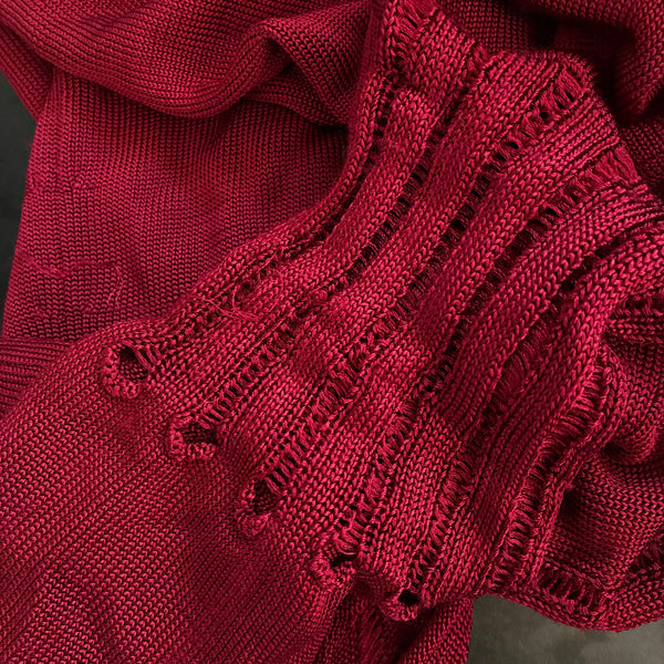 Chic Vintage Rouge Top