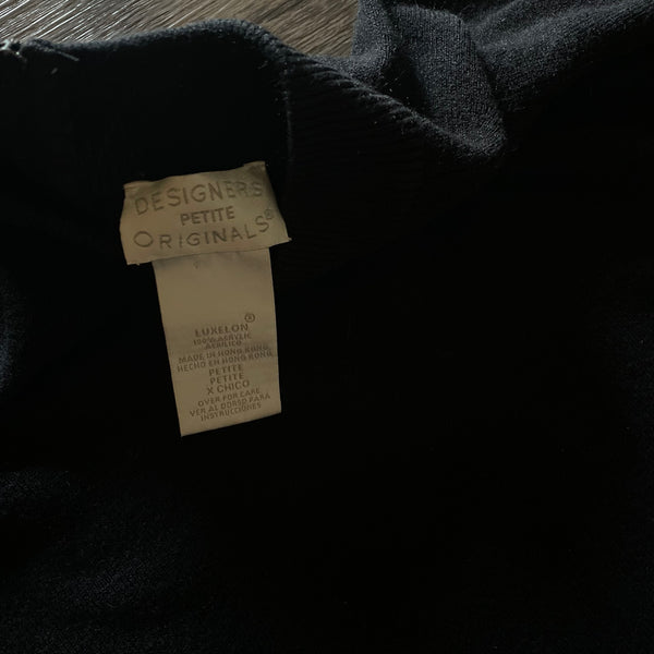 90’s Black Turtleneck