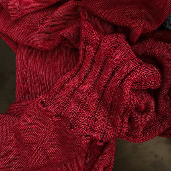 Chic Vintage Rouge Top