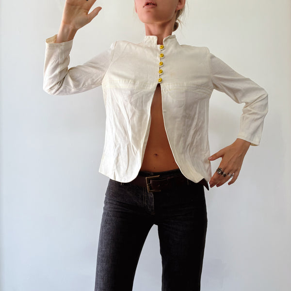 Vintage Linen Top