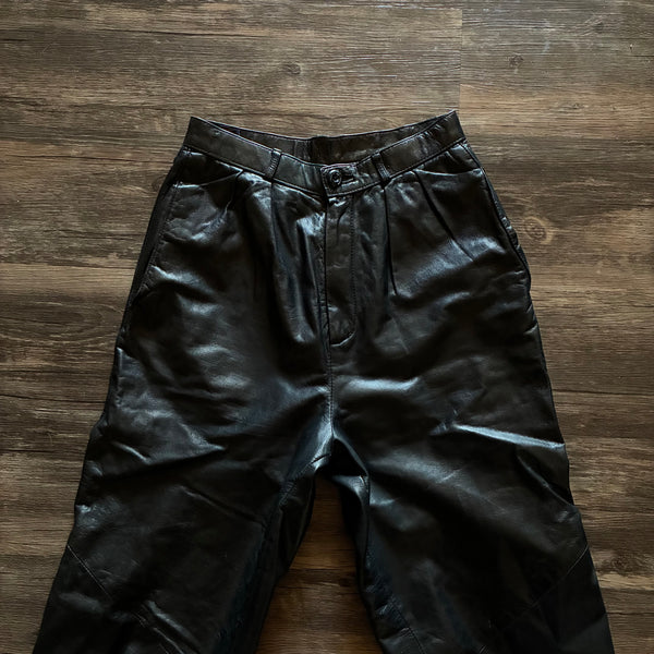 90s Leather Pants