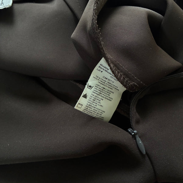 Chic Cocoa Brown Trousers