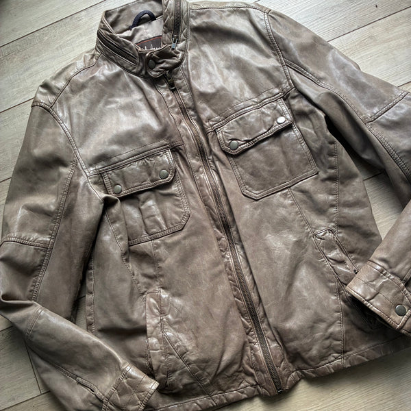 Vtg Lamskin Jacket