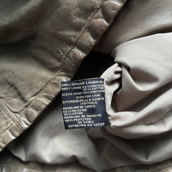 Vtg Lamskin Jacket