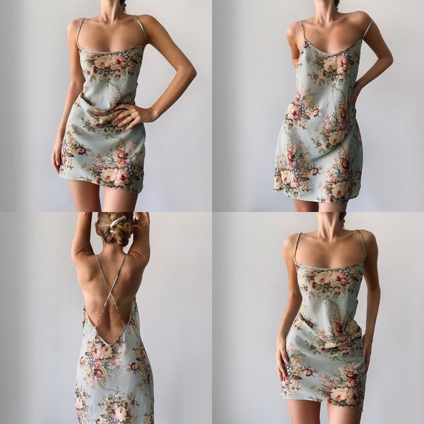 Ethereal Vintage Victoria Secret Slip Dress