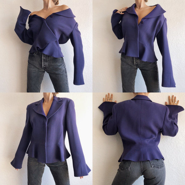 Chic Vintage Wool Armani Blazer