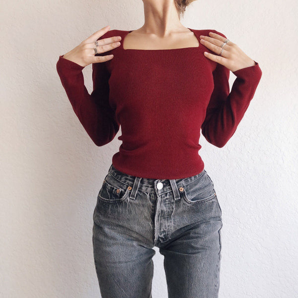 Vintage Rouge Dolce Top