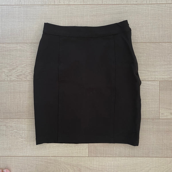 Vintage Versace Cocoa Brown Pencil Skirt