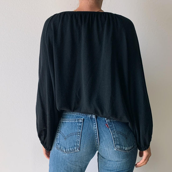 Black Wool Moschino Sweater