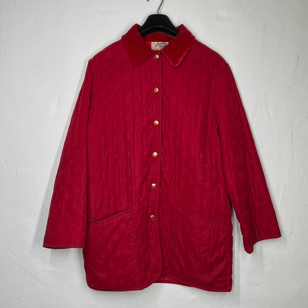 1970/80s Ruby Red Hèrmes Coat