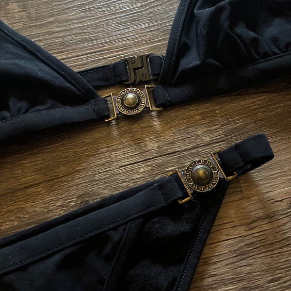 Sleek Vintage Burberry Swimsuit