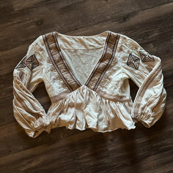 Vintage Bohemian Top