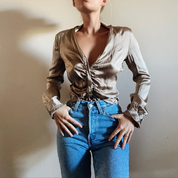 Vintage Silk Armani Blouse