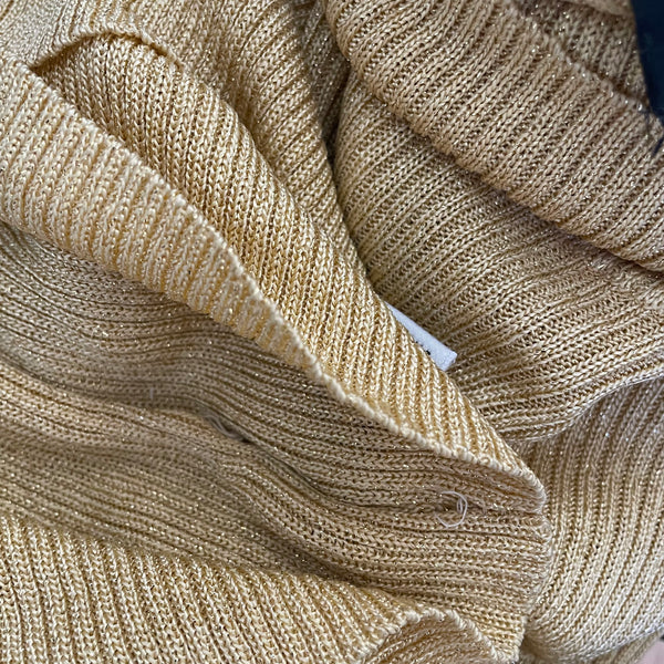 Vintage Gold Dolce and Gabbana Turtleneck