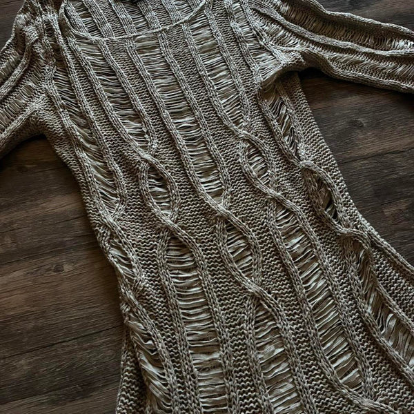Romantic Knitted Sweater Dress