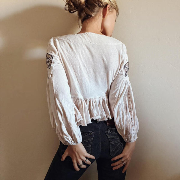 Vintage Bohemian Top