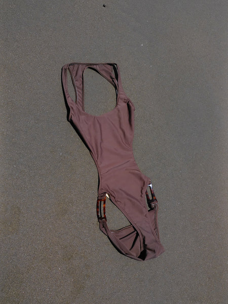 Vintage VS Backless Swimsuit