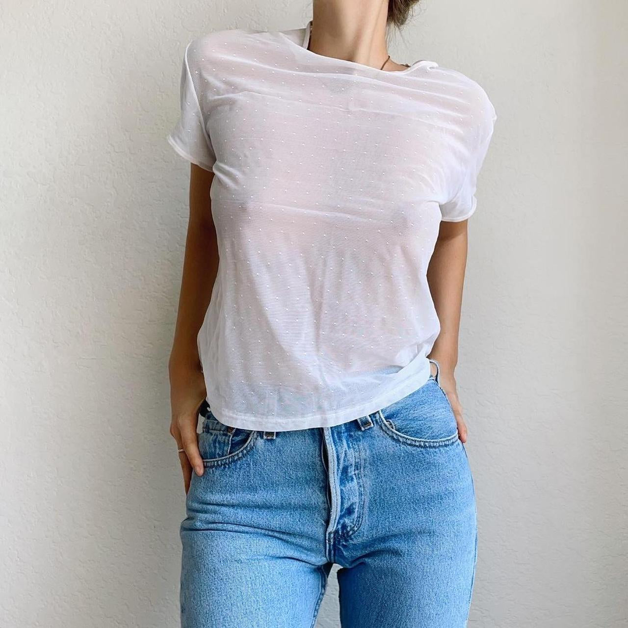 Sheer Vintage Ralph Lauren Tee