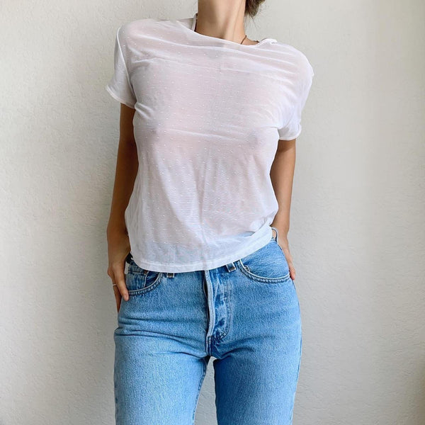 Sheer Vintage Ralph Lauren Tee