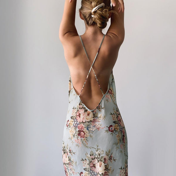 Ethereal Vintage Victoria Secret Slip Dress