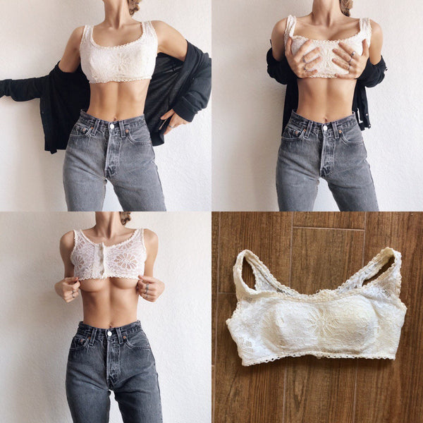 Vintage Crotchet Bralette