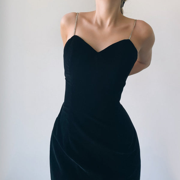 Stunning Vintage Velvet Dress