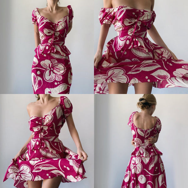 Stunning Floral Moschino Dress